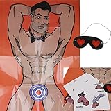 Junk on the Hunk Bachelorette Girls Night Drinking Game Bride to Be Gift