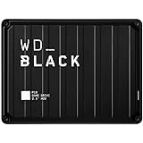 WD_BLACK 2TB P10 Game Drive - Portable External Hard Drive HDD, Compatible with Playstation, Xbox, PC, & Mac - WDBA2W0020BBK-