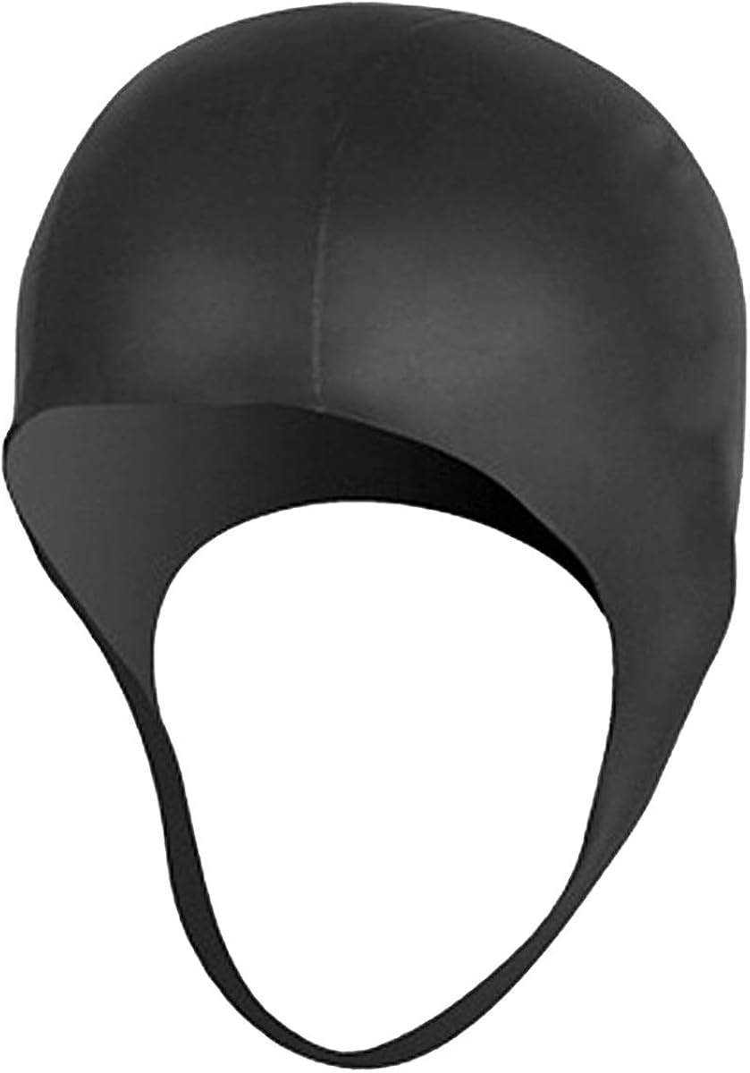 YOOJIA Adult Men Women 3mm CR Neoprene Swim Skull Cap for