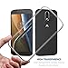 TIAMAT Simpeak Clear Case for Moto G4 / Moto G4 Plus (2016) - 2 Packs [ Anti Slip] [Scratch Resistant]