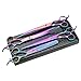 LILYS PET Professional PET DOG Grooming Coated Titanium scissors suit Cutting&Curved&Thinning shears (8.0 inches, Rainbow)…