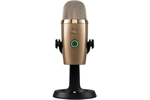 Blue Microphones Yeti Nano Premium USB Mic for Recording and Streaming - Cubano Gold