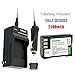 CHARGER+BATTERY For Olympus Digital EVOLT E-500 Camera