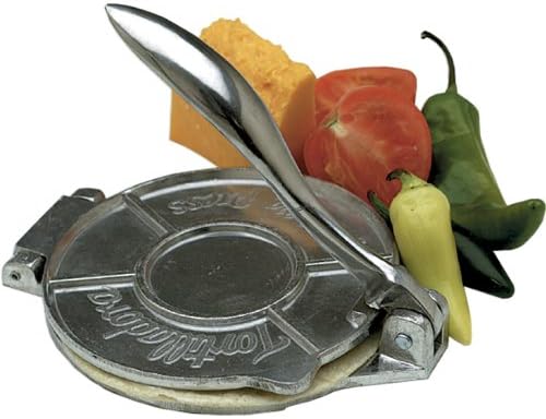 Sci Scandicraftscast Aluminum Tortilla Press, 6.5 Inch