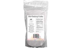 OBELYS Birthday Cake Flossugar – 2 lb (32 oz) – Pre-Mixed, Ready-to-Use Cotton Candy Sugar – Sweet, Cake-Inspired Flavor – Perfect for Parties, Festivals, and Concession Stands
