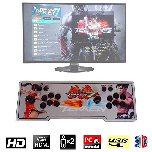 2177 Pandora's Box 7 3D Arcade Machine Game Console Newest System Full HD 1080P Video Game Spiel Doppel Stick 2 Player