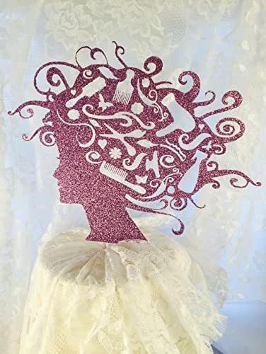 Amazon Com Hair Stylist Cake Topper Handmade