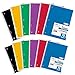 Mead Spiral Notebook, 12 Pack, 1 Subject, Wide Ruled Paper, 7-1/2