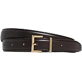 FRAME Women's The Leather Square Buckle Belt