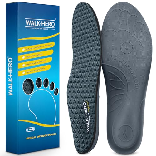 WalkHero Plantar Fasciitis Relief Insoles