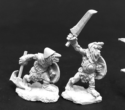 Cave Goblin Warriors Miniature 25mm Heroic Scale Dark Heaven Legends Reaper Miniatures