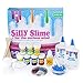 Homemade Slime Kit for kids with Ingredients & Supplies for Over 10 Recipes - Make Slime at home, How to Make Slime Glow in the Dark, Glitter Slime, Crunchy Slime, Goo, Putty and more