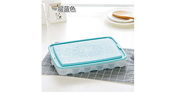 UWSZZ Cocina dumpling congelado-caja con tapa nevera ...