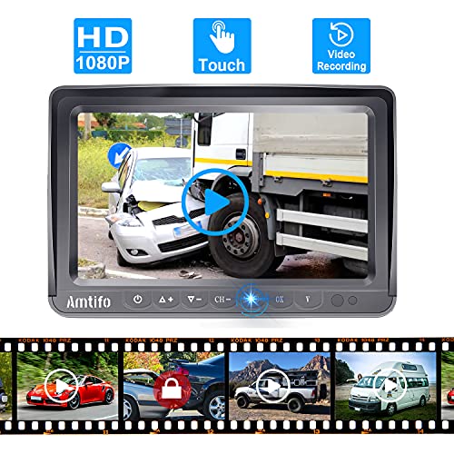 RV Backup Camera Wireless HD 1080P Bluetooth 2 Travel Trailer Rear View