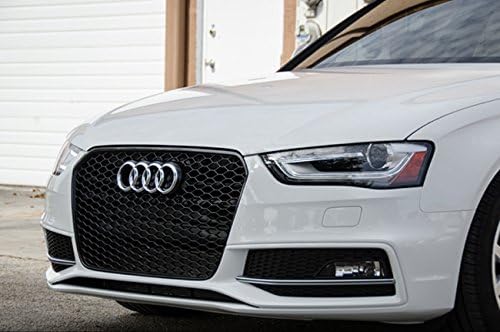 2016 B8.5 Audi S4 3.0T - RS4 Blackout Mesh Style Grille: Audi B8.5 A4/S4 2013+
