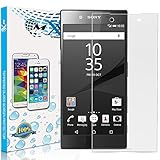 MXX Premium Screen Protector Tempered Glass, 2.5D 9H Hardness 0.3mm Super Slim, HD Clarity Anti-Scratch Film for Sony Xperia Z5-2-Pack