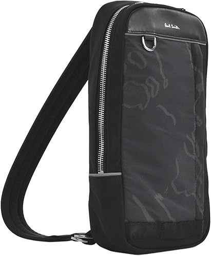 Amazon ポールスミス Paul Smith ボディバッグ Sling Pack M1a52 Abecam Pr ブラック 並行輸入品 Paul Smith ポール スミス ボディバッグ ワンショルダー