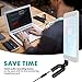 Movo MA2010 Omnidirectional Microphone Compatible with iPhone, iPad, Android, and Other Smartphones with 3.5mm TRRS Jack and Live Monitoring Input - Perfect Vlog, Stream, YouTube Microphone