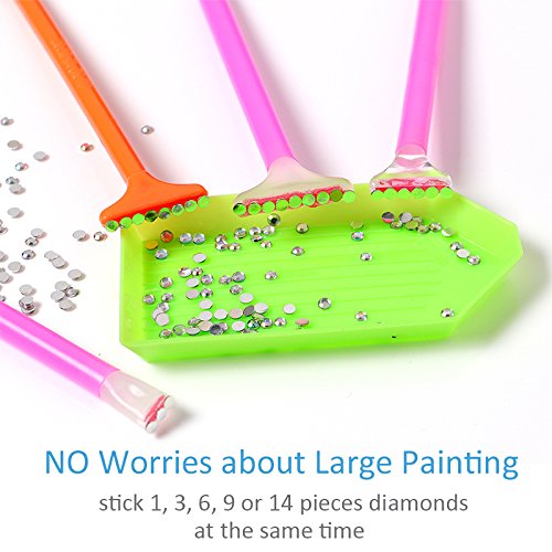 Diamond Painting Tools 36 Pieces 5D Diamond Painting Accessories Cross Stitch Tool Kits by INFELING