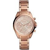 Fossil Women's BQ3036 Justine Analog Display Quartz Rose Gold Watch