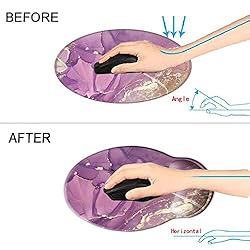 Nakapa Memory Foam Wrist Support Mouse Pad