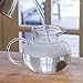 Primula Blossom Glass Teapot, 1 Flowering Teas, Green