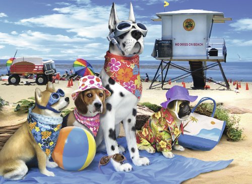 Ravensburger No Dogs on The Beach Puzzle (100-Piece)