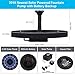 Solar Fountain Pump for Bird Bath with Battery Backup, 2.5W Solar Powered Water Fountain for Small Pond,Garden