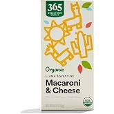 365 by Whole Foods Market, Organic Cheddar Macaroni &amp; Cheese Shapes, Llama Adventure, 6 Ounce