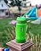 Summit Kids 14 oz Water Bottles, Insulated Stainless Steel Metal Bottle, Silicone Sleeve, BPA Free Plastic Cap & Straw Lid, Use as Travel Tumbler, Toddler Cup, or Kid Canteen for Boys & Girls