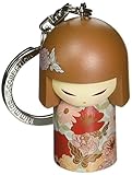 Enesco kimmidoll “Aimi Treasured” PVC Keychain, 2.17”