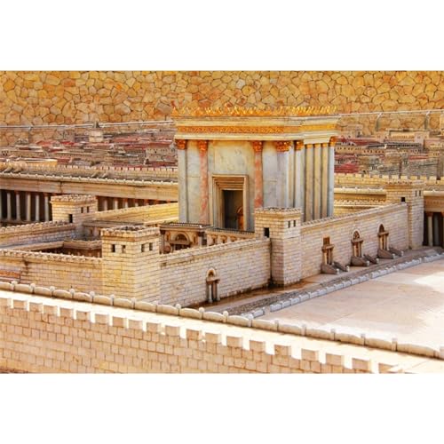 YongFoto Ancient Jerusalem Temple Backdrop