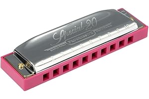 Hohner Special 20 Harmonica - Key of C, Pink
