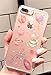 iPhone 8 Plus Case/iPhone 7 Plus Case(5.5inch),Blingy's Bling Glitter Planets Style Transparent Clear Soft TPU Protective Case Compatible for iPhone 8 Plus/iPhone 7 Plus (Clear Planets)