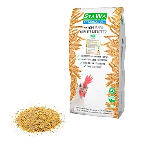 STAWA Legemehl Elite, mit natürlichem Milbenkomplex, Hühnerfutter, 25 kg
