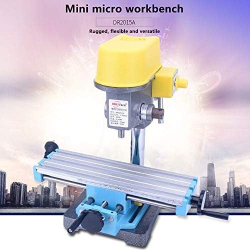 Ruoxiang Mini Multi-Function Workingtable CNC Milling Working Table Miling Machine Compund Drilling Slide Table for Bench Drill