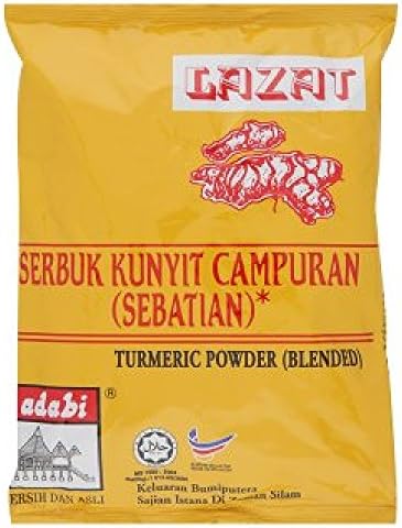 Adabi Turmeric Powder Blended 250g (628MART) (1 Pack)