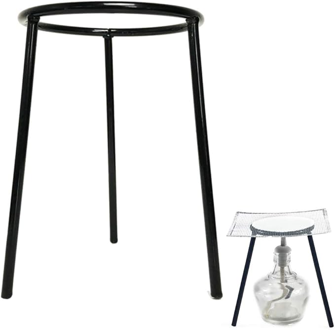 Lab Tripod Stand, Experiment Beaker Tube Clamp Tripod Stand Support