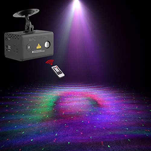 SUNY Mini Party Laser Lights Sound Music Activated Laser Light Show RG