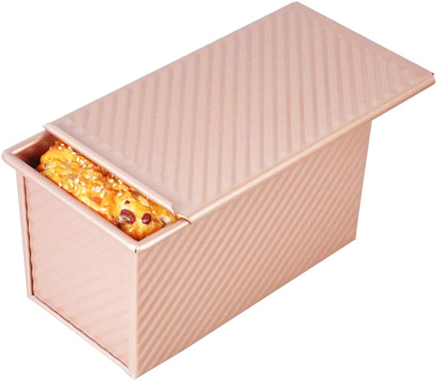 HAINAN Loaf Pan with Lid Toast Mold Bread Pan Pullman Loaf Pan with Cover Bread Toast Pan