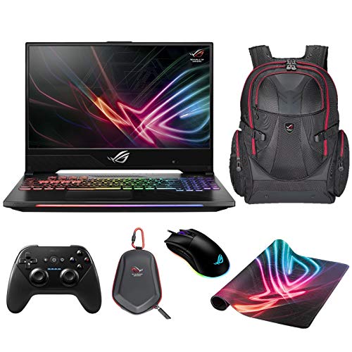 ASUS ROG Strix Hero II GL504GM-DS74 (i7-8750H, 16GB RAM, 256GB NVMe SSD + 1TB HDD, NVIDIA GTX 1060 6GB, 15.6" Full HD 144Hz 3ms, Windows 10) VR Ready Gaming Notebook