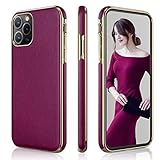 LOHASIC iPhone 11 Pro Max Case for Women, Slim Thin PU Leather Luxury Elegant Soft Flexible Anti-Slip Scratch Resistant Protective Phone Cover Cases for Apple iPhone 11 Pro Max(2019) 6.5
