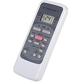 Universal Air Conditioner Remote Controller, Air Conditioner Remote Control Replacement Fit for R51M/E, Compatible with R51 Series R51/E R51/CE R51M/CE R51D/E R51M/BGE Air Conditioner