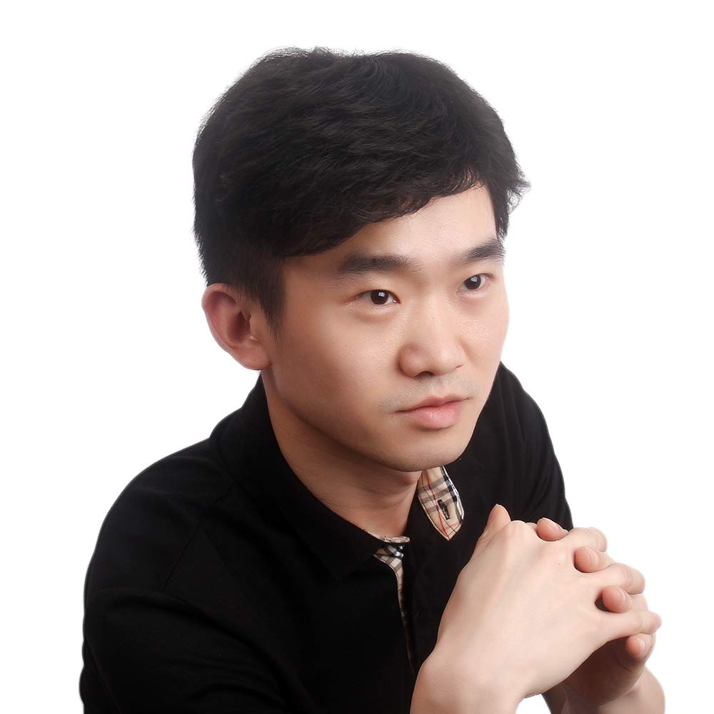 Amazon Com H Bwig Short Hair Toupee For Men Clip In Crown