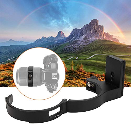 image for Mugast Lens Tripod Mount Ring, Metal Lens Collar Support Tripod Mount 