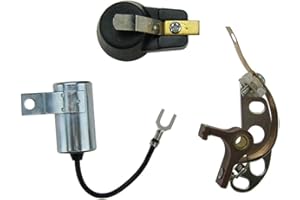 TEAYIR ATK6FFR New Tractor Ignition Kit with Points Condenser Rotor Ford 8N 9N 2N