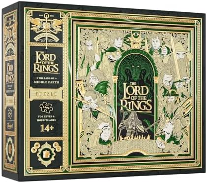 Puzzle multidimensionnel Le Seigneur des Anneaux (1000 pièces)