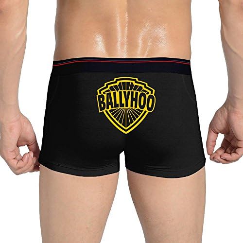 Ballyhoo Pop And Punk Band Mens Satin Thongs Panties Cotton Underwear Boxer Shorts