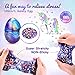 Unicorn Gifts - Premium 10oz Unicorn Slime + 6 Bonus Extras - Galaxy Egg, Eyes&Nose, Foam Balls, Fruit Slices, Unicorn Bracelet and Gift Bag Unicorn Gifts for Girls Unicorn Party Supplies Unicorn Toys