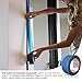 XFasten Professional Blue Painters Tape, Sharp Edge Line Technology, 2